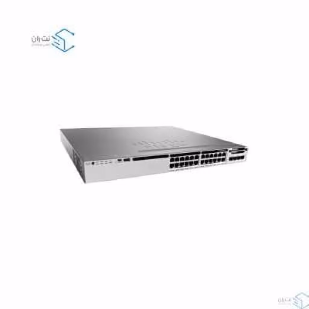 قیمت و خرید سوییچ شبکه 24 پورت سیسکو مدل WS-C3850-24T-S | نت ران
