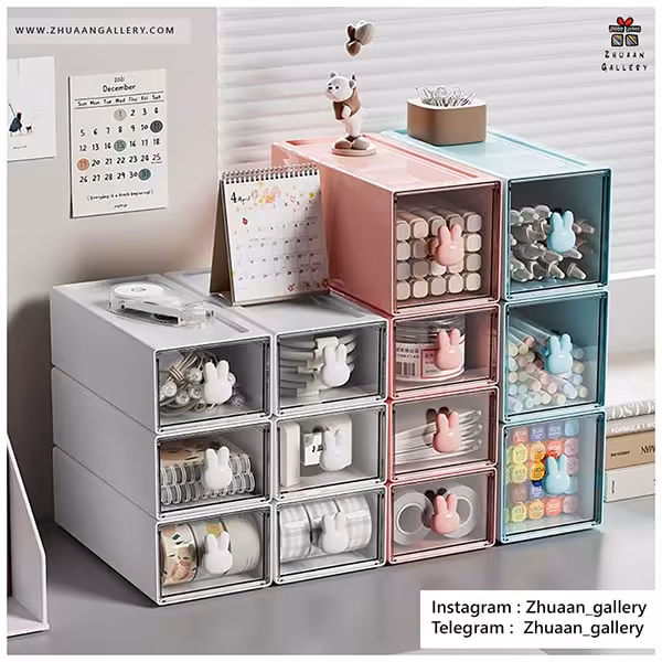 کشو تک نظم دهنده با دستگیره خرگوشی