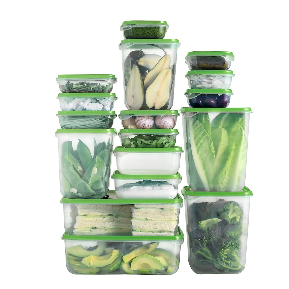 ظرف نگهدارنده 17تکه ایکیا  مدل 001