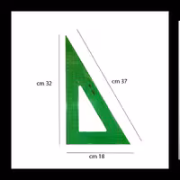 گونیا 32 سانت تک (30 *45) درجه ی TABLE بسته ی 24 عددی 