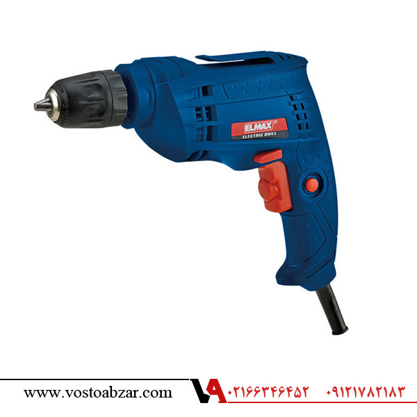 دریل اتوماتیک 10 میلی‌متری 550وات المکس ELMAX مدل E.D 122