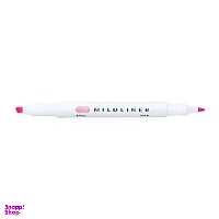 ماژیک هایلایتر صورتی دوسر میدلاینر زبرا MILDLINER WKT7-MP