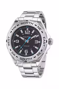 ساعت مشکی مردانه سیاه مچی NAPCWS301 اورجینال Nautica