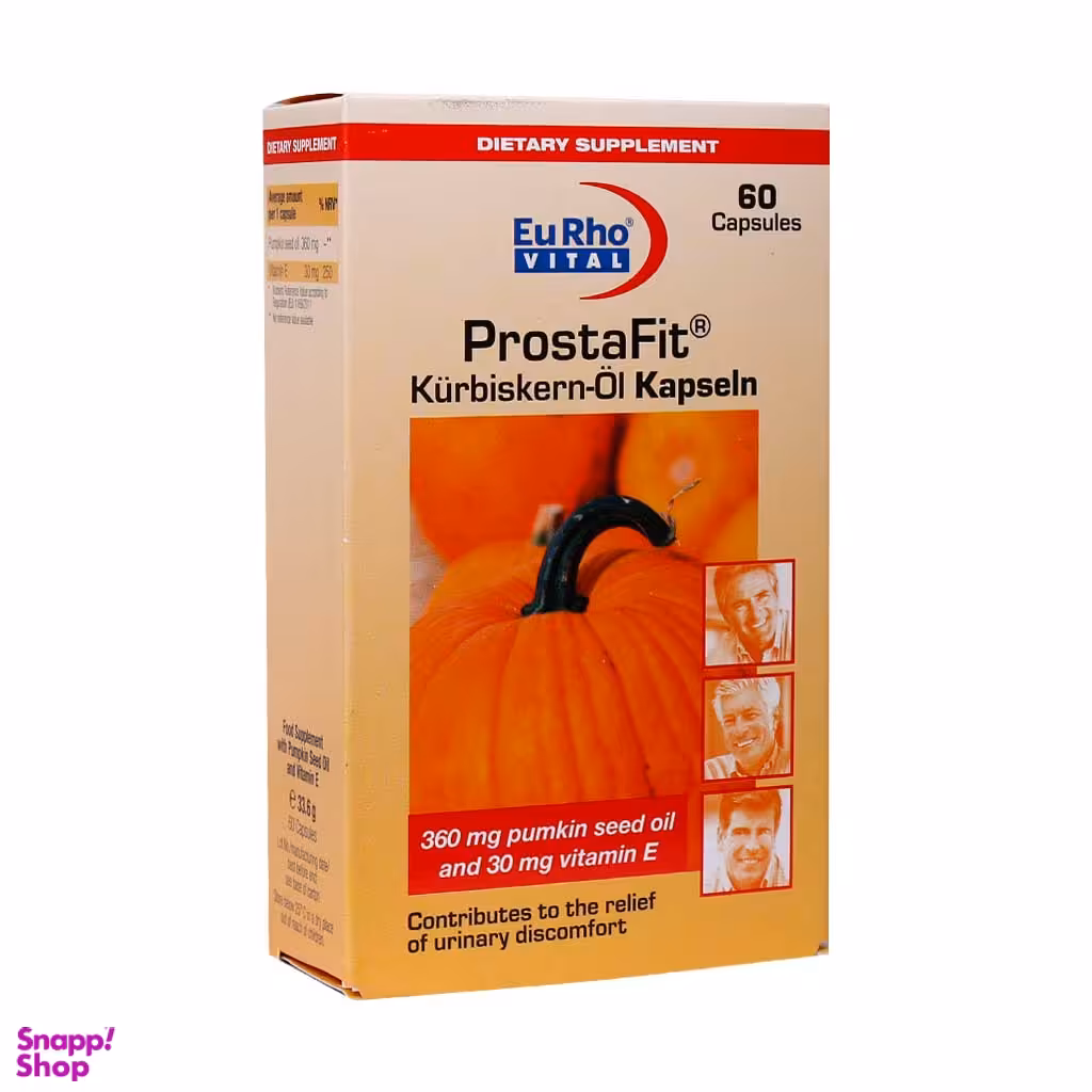 قرص مکمل پروستات پروستافیت (Prostafit) یوروویتال بسته 60 عددی