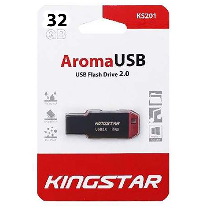 فلش 32 گیگ کینگ استار Kingstar Aroma KS201 مشکی
