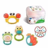 ست جغجغه دندانگیر E318A هولی تویز Huile Toys