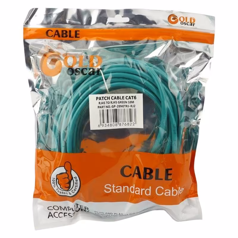 کابل شبکه Gold Oscar Cat6 10m