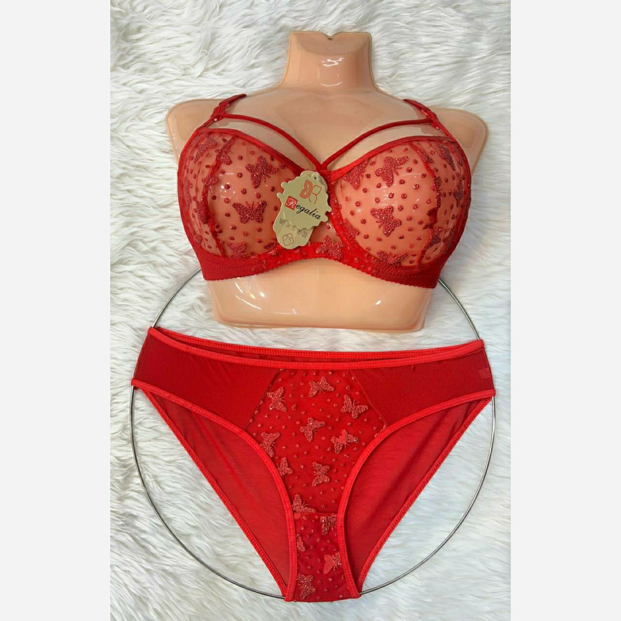 ست لباس زیر فانتزی مدل هارنس دار از سایز 75 تا 90