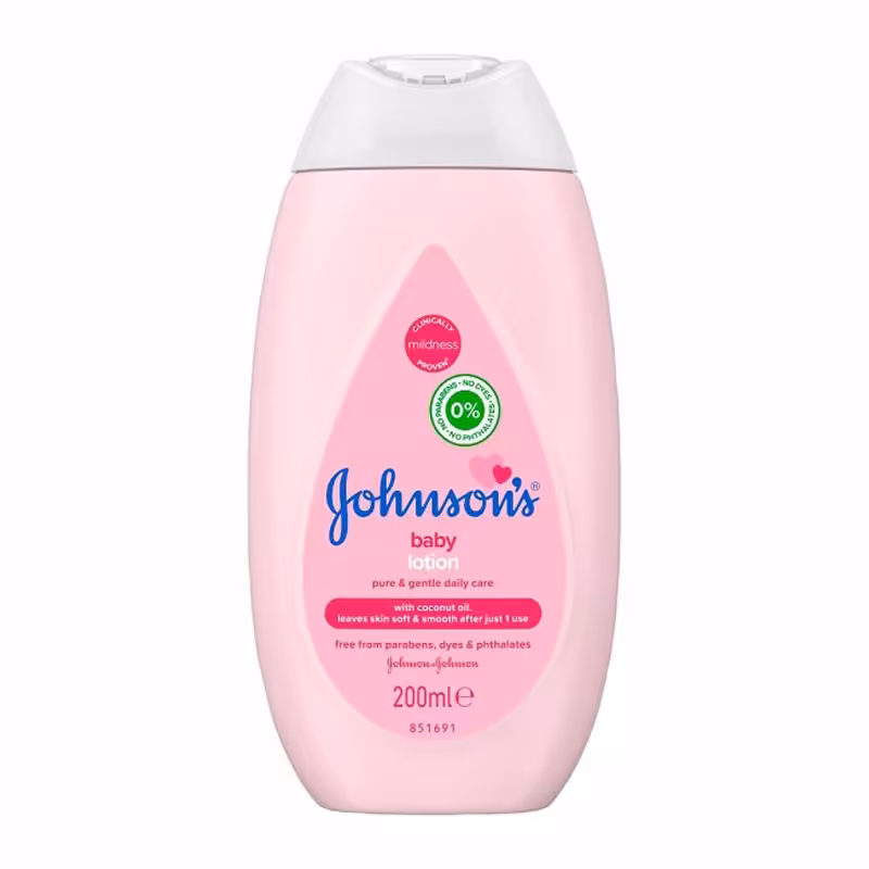لوسیون بدن کودک حاوی روغن نارگیل جانسون 200 میل | Johnsons Baby Body Lotion With Argan Oil 200 ml