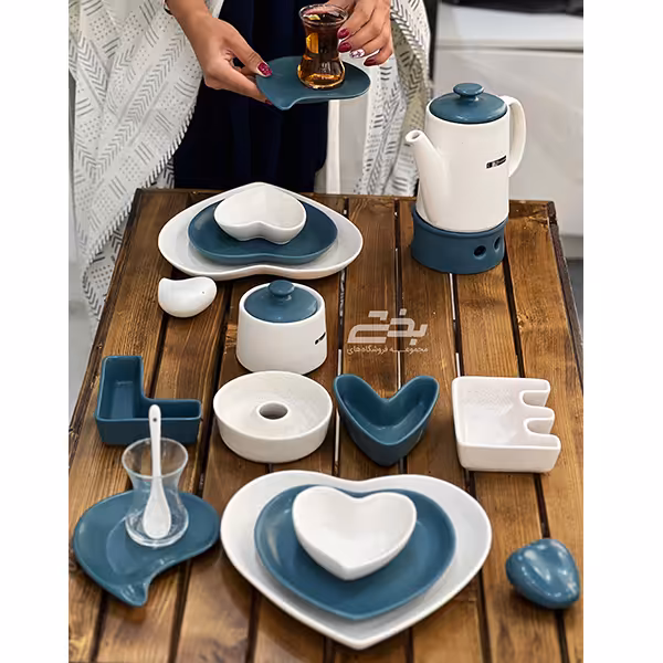 سرویس صبحانه خوری مدل پیزا 2 نفره