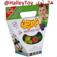 اسباب بازی فکری  و مهارتی نرم چین 40 قطعه فروشگاه هالی توی