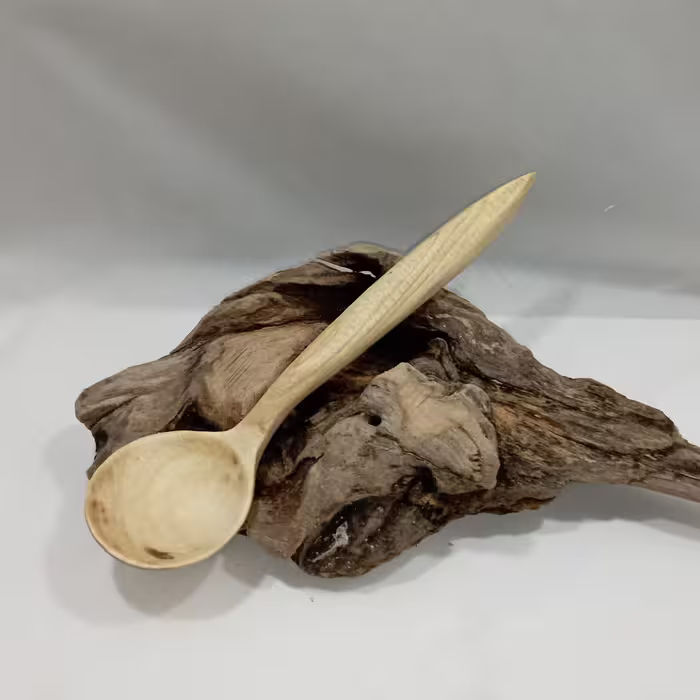 قاشق سوپ خوری چوبی کد 111