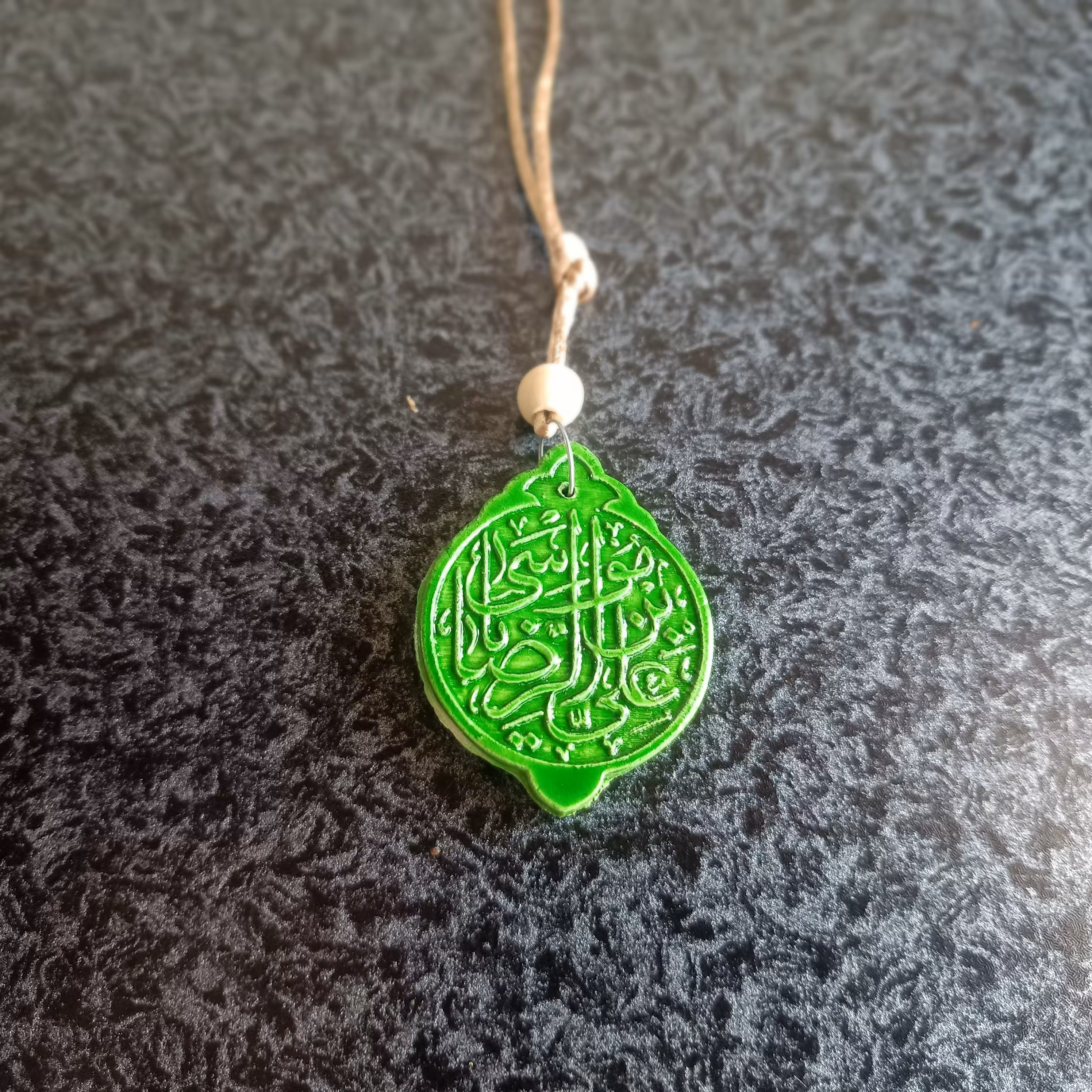 آویز سفالی ماشین امام رضا(ع)