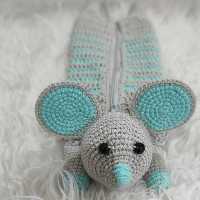 جامدادی آقا موشه کاملا دستبافت قابل شستشو بافته شده با کاموای ایرانی