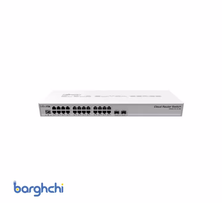 روتر سوئیچ میکروتیک CRS326-24G-2S RM