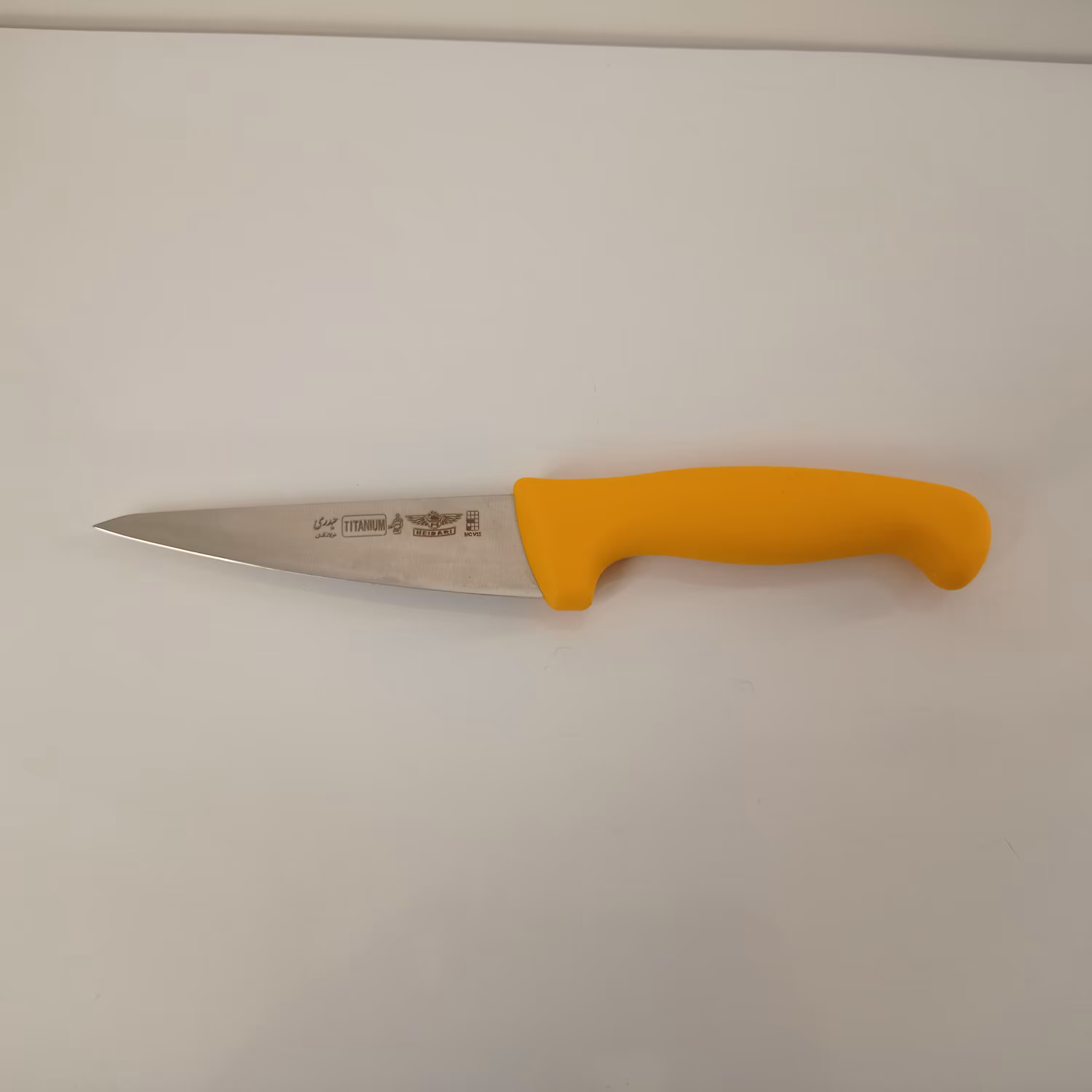 چاقوی بیخصی دسته پلاستیکی حیدری ضدزنگ