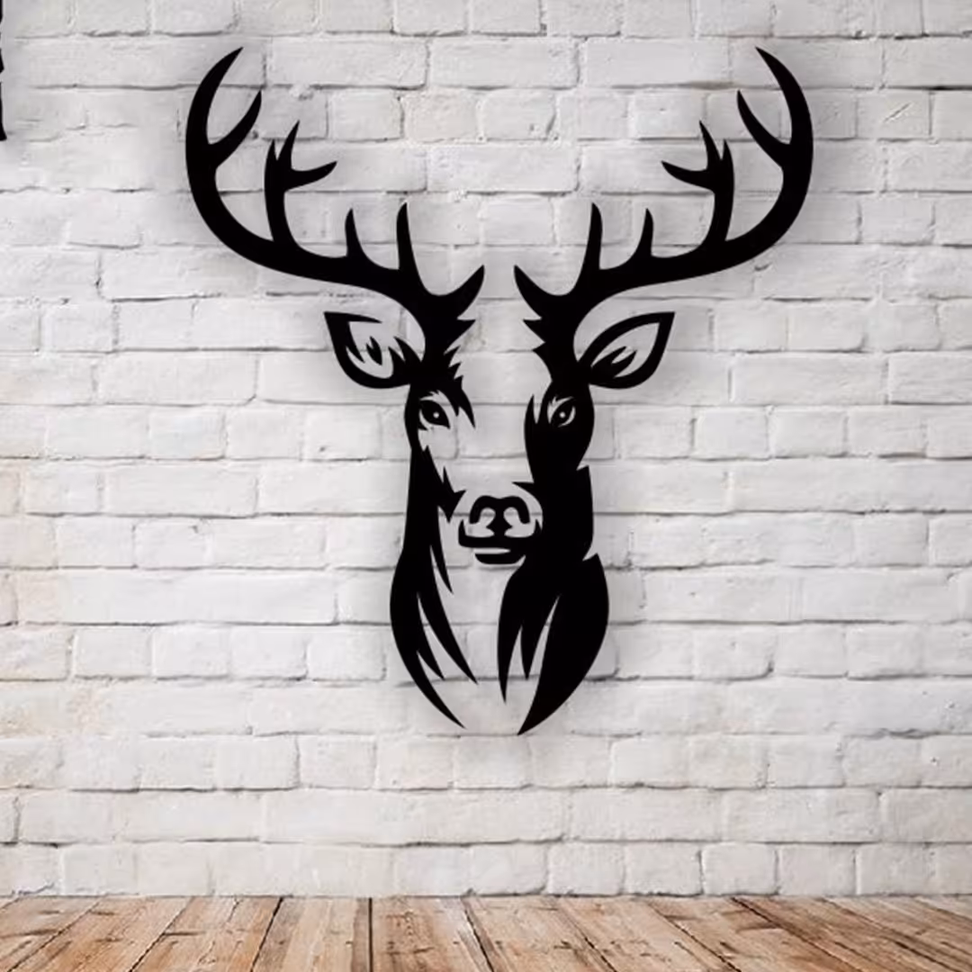 استیکر و پوستر گوزن کد46 دوتکه ای سایز56در45 به قیمت 200 هزارتومان