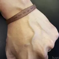 دستبند اسپرت و شیک و ساده تیاراچرم مشهد 