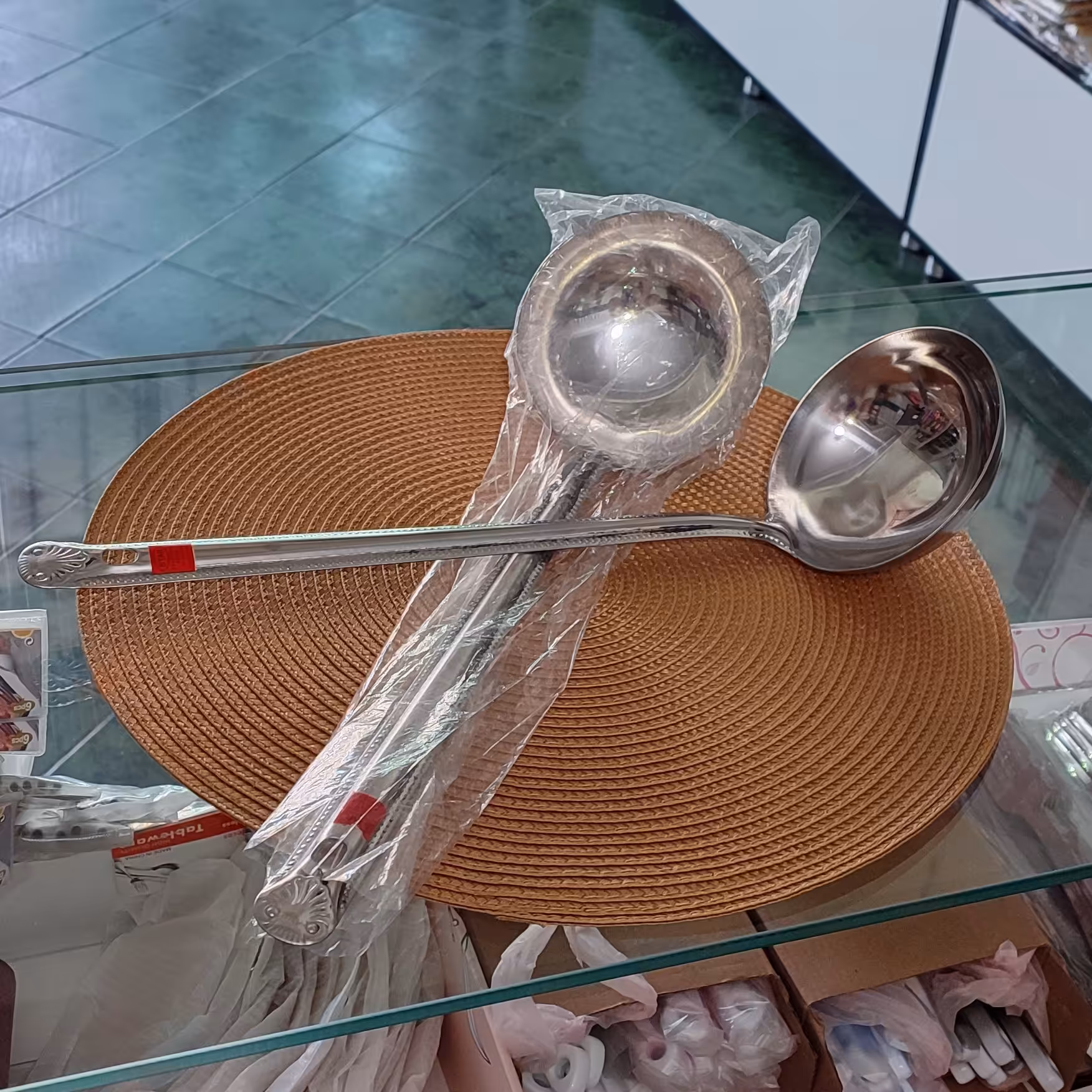 ملاقه استیل آش_ فروشگاه شیک هوم 