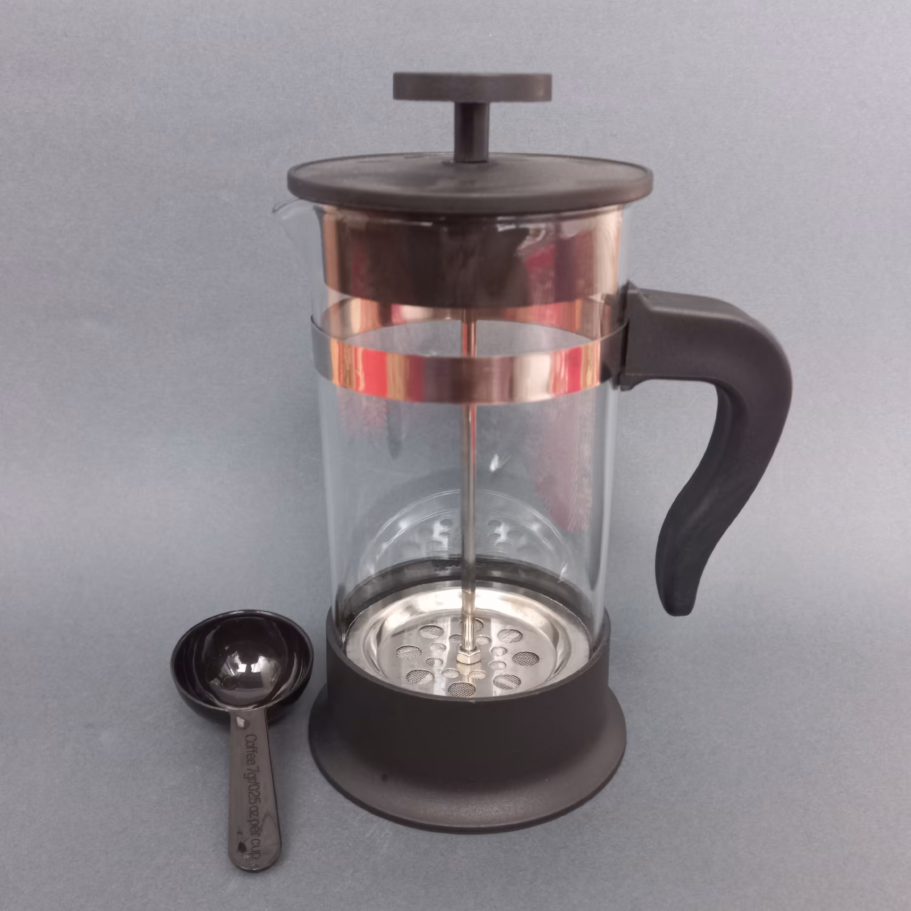 فرنچ پرس 600 میل مدل پرنس شیشه پیرکس خارجی 