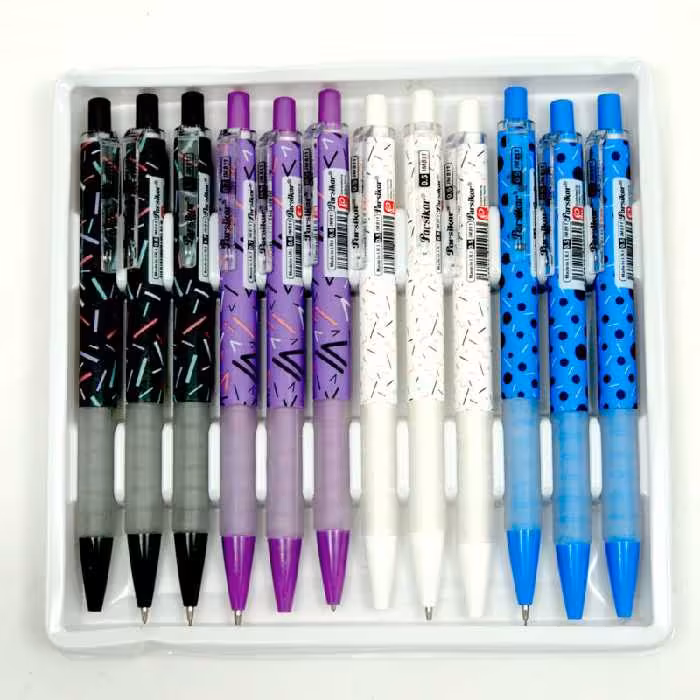 مداد نوکی 0.7 طرح دار JM802 سبز پارسیکار