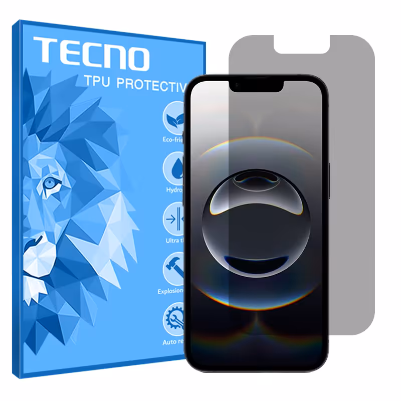 گلس اپل iPhone 16e مدل هیدروژلی پرایوسی برند تکنو کد S