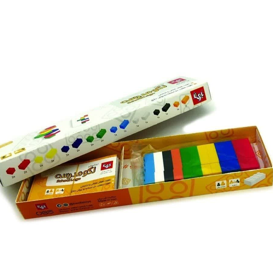 بازی فکری لگو مدرسه