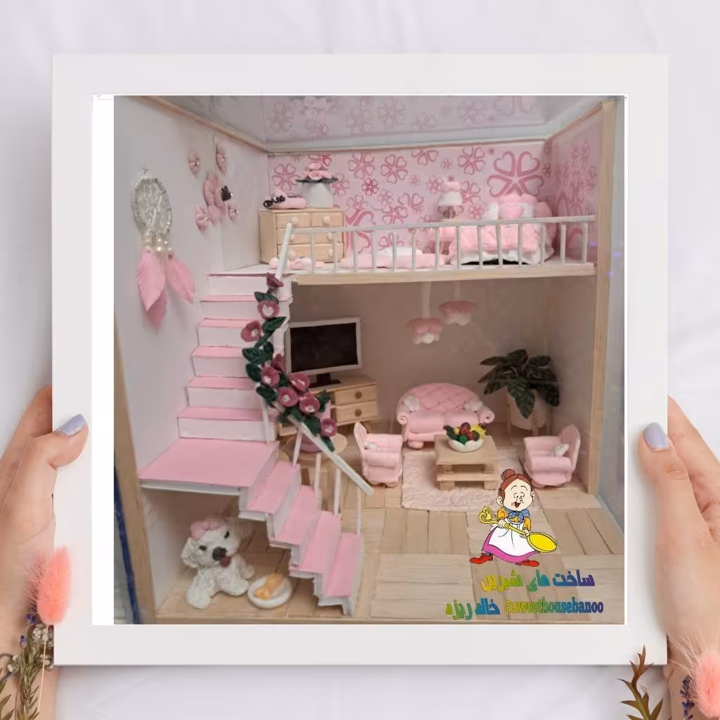 خانه رویایی مینیاتوری دخترانه 