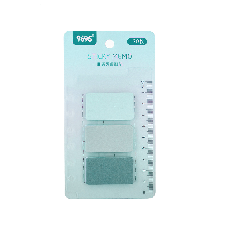 پستیت مستطیلی طیف رنگی 3 قسمتی