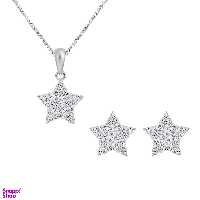 نیم ست نقره اقلیمه کد NN364