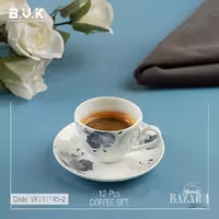 سرویس قهوه خوری 12 پارچه بن چاینا بی وی کی کد 717145