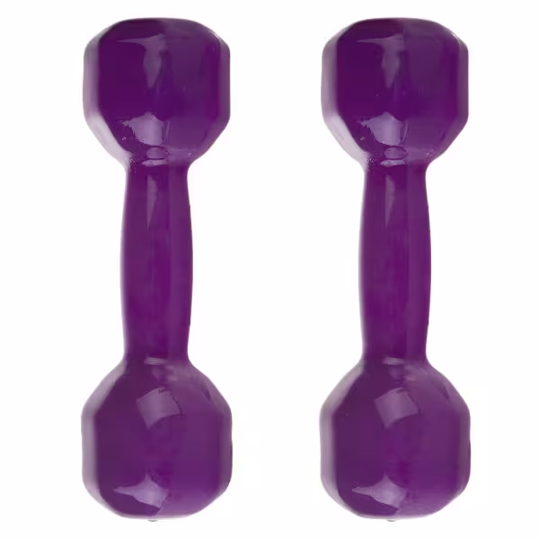 دمبل ایروبیک روکش دار ام دی ام 5 کیلوگرمی بسته 2 عددی-dmbl5-kilogrmi-model-rkord-code-2-basteh-2-count