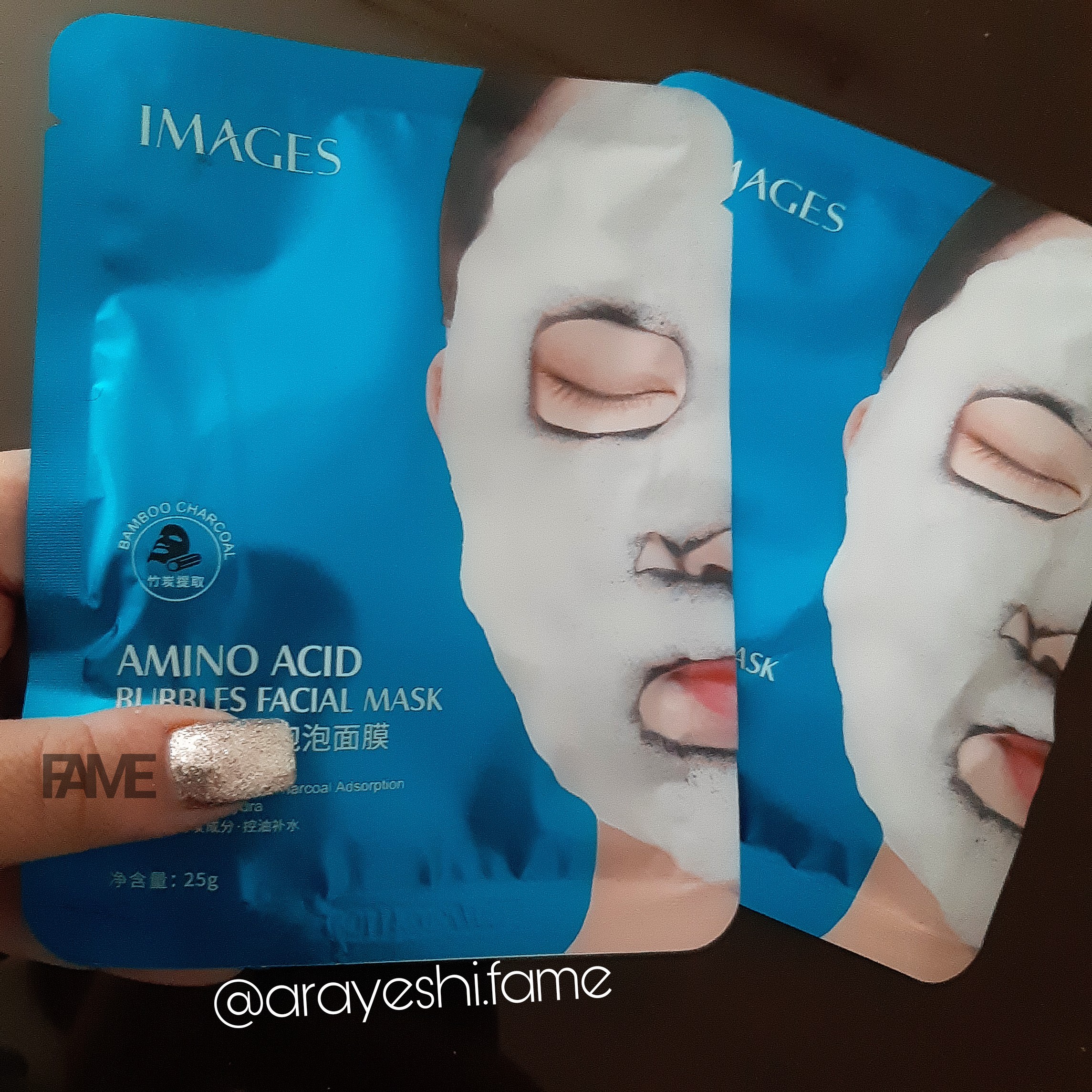 ماسک ورقه ای حبابی پاک کننده عمیق پوست و کنترل چربی