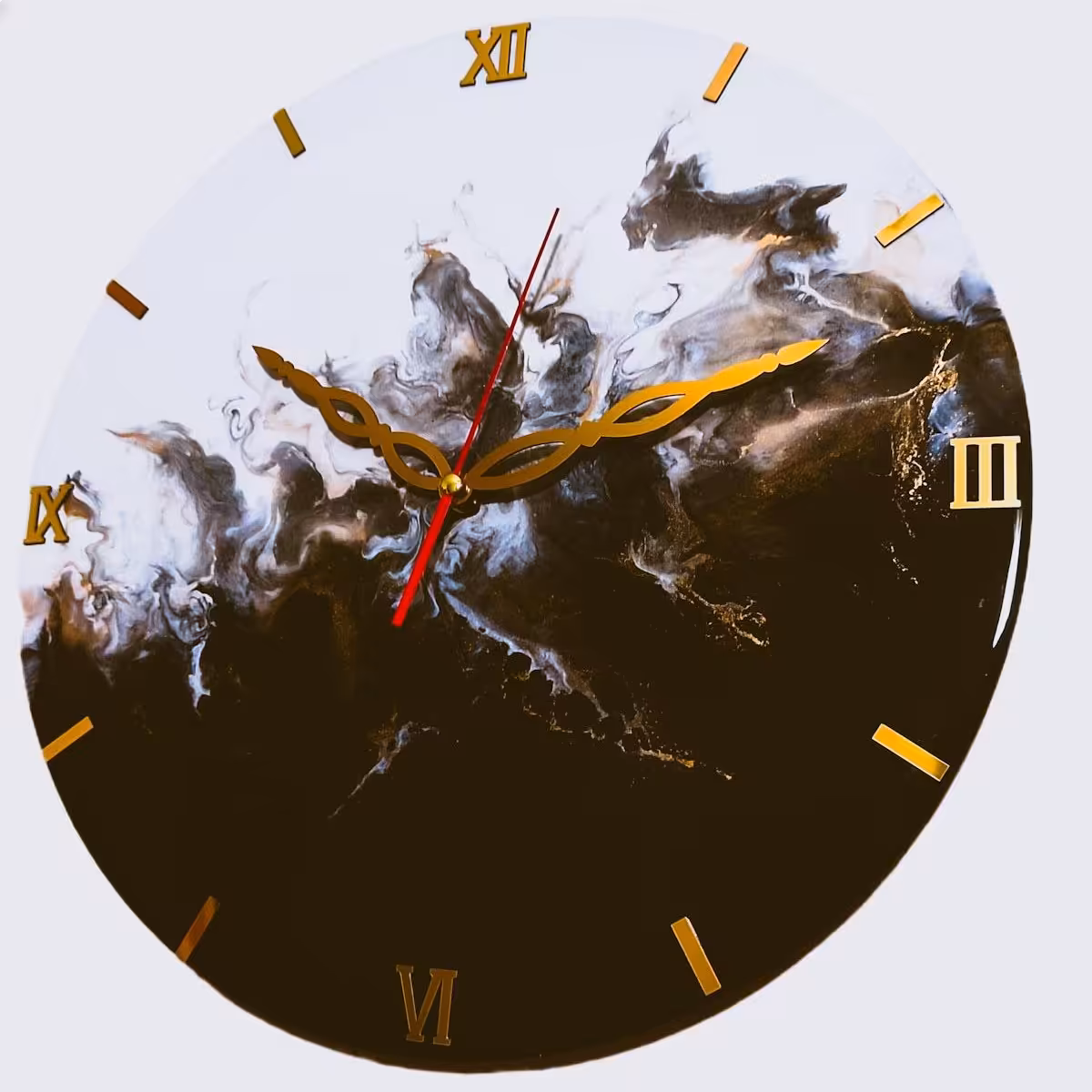 ساعت رزینی  طرح دنیای شب و روز