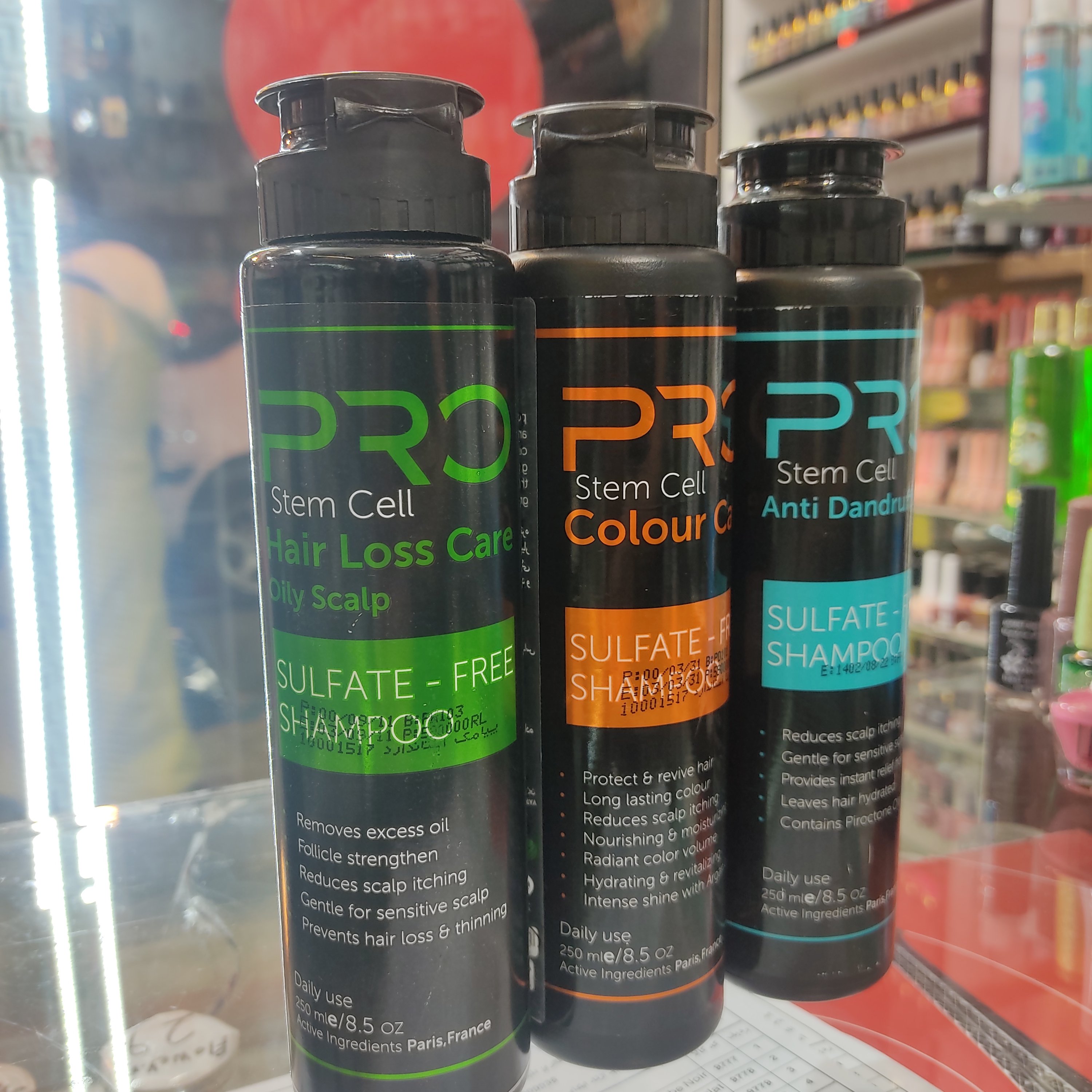 شامپو بدون سولفات استم سل پرو مناسب موهای مختلف