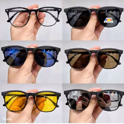 عینک طبی مگنتی 5 کاوردار کد 2332