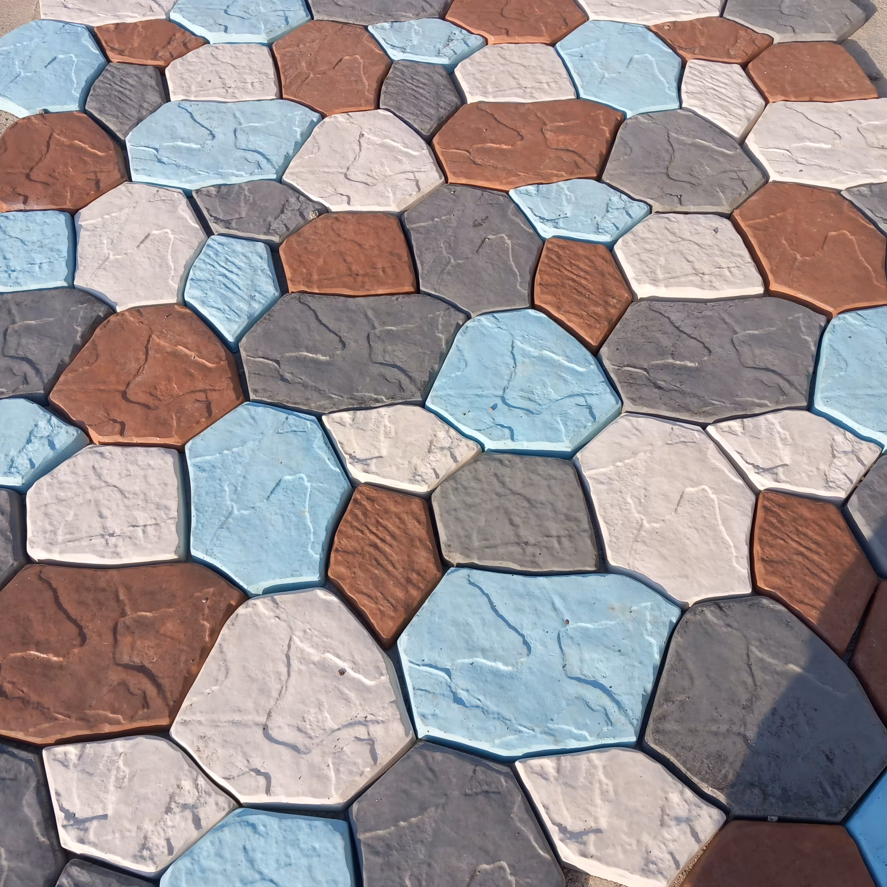 سنگ فرش پازلی