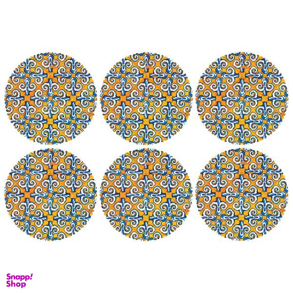 زیر لیوانی کد C2-42067 بسته 6 عددی