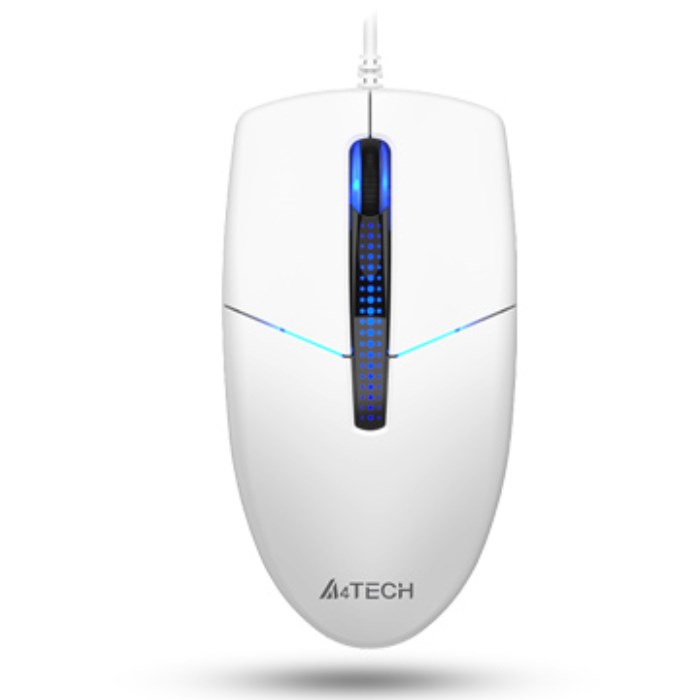 ماوس باسیم ای فورتک سفید مدل N-530S