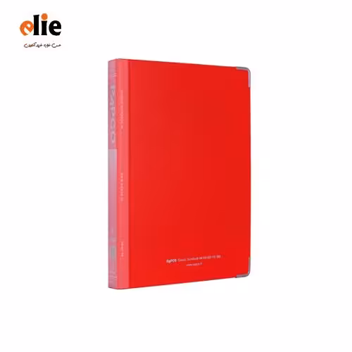 دفتر کلاسوری پاپکو جلد سخت 160 برگ قفل فلز