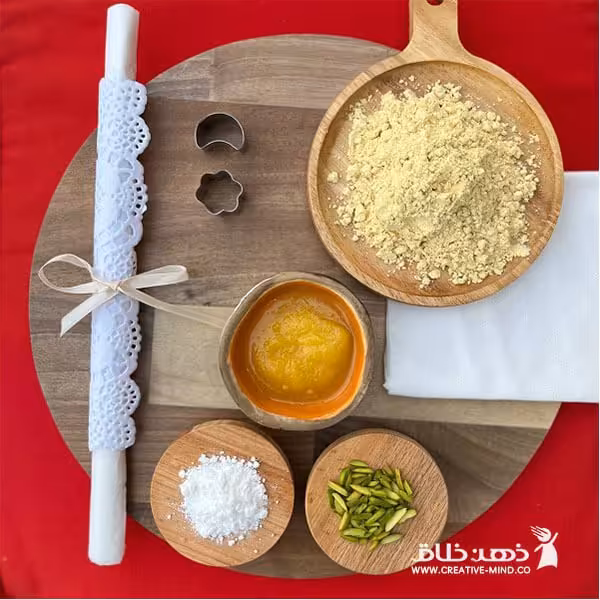 جعبه شیرینی پزی نخودچی
