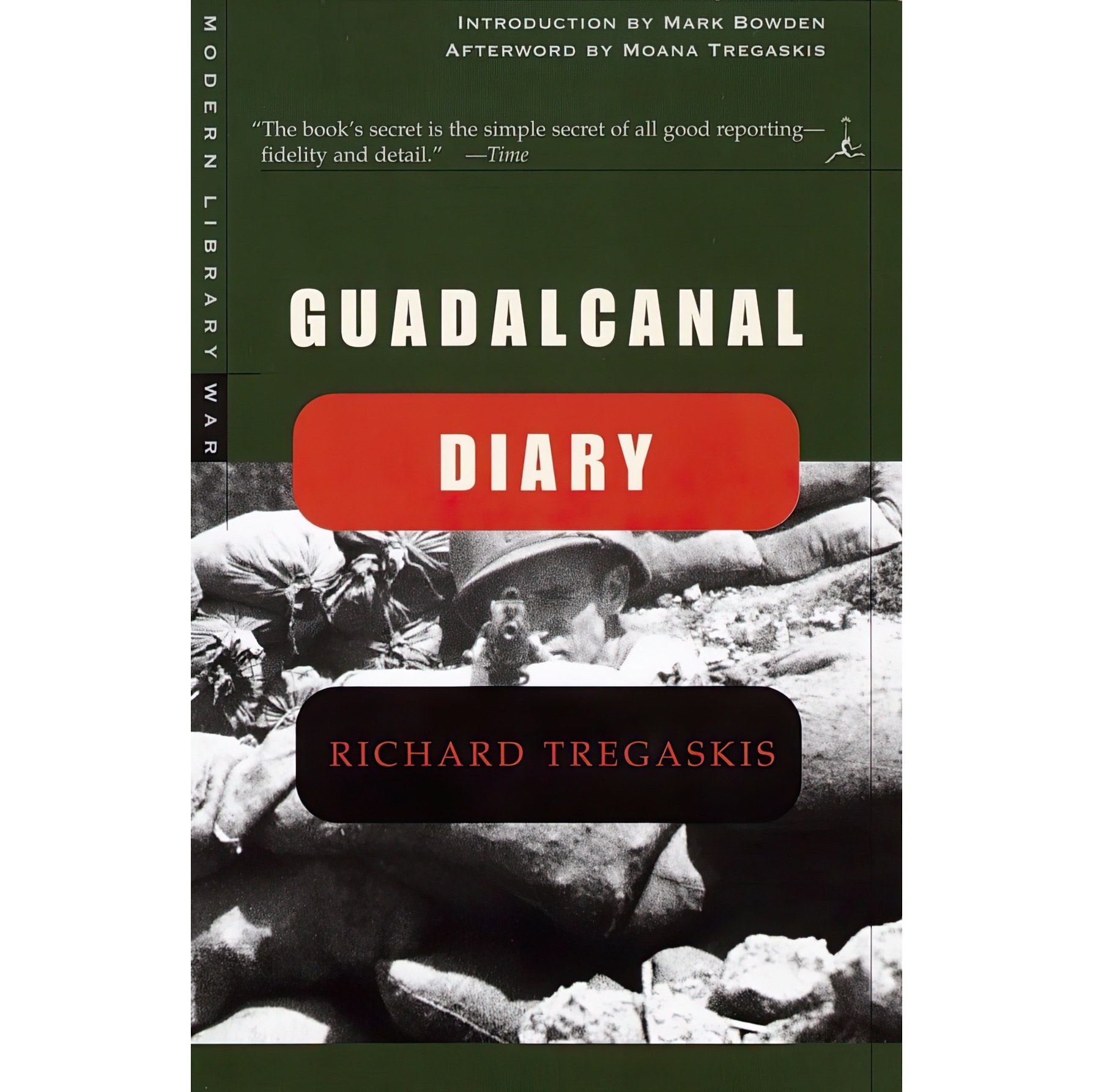 کتاب زبان اصلی Guadalcanal Diary Modern Library War انتشارات Modern Library
