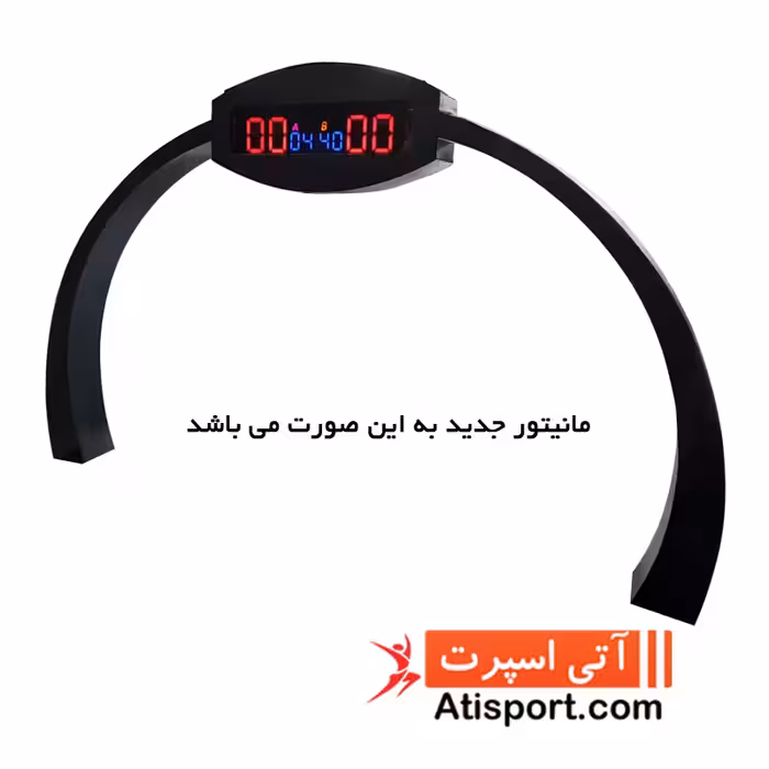 میز ایرهاکی 8 فوت فول نقره ای با نورپردازی جدید المپیک