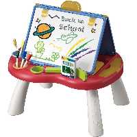 تخته نقاشی کودک دو طرفه رنگ صورتی کد 05034