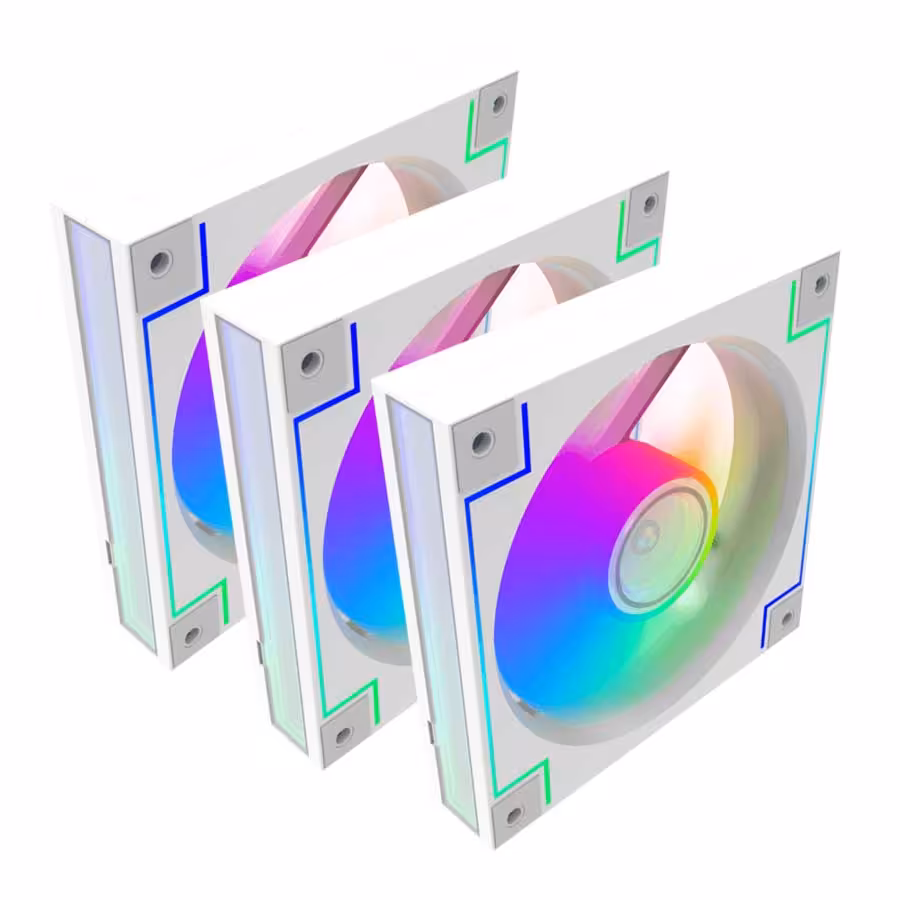 قیمت و خرید فن خنک کننده کیس کامپیوتر گیم مکس مدل RD300 WH 3-in-1 | یاس ارتباط