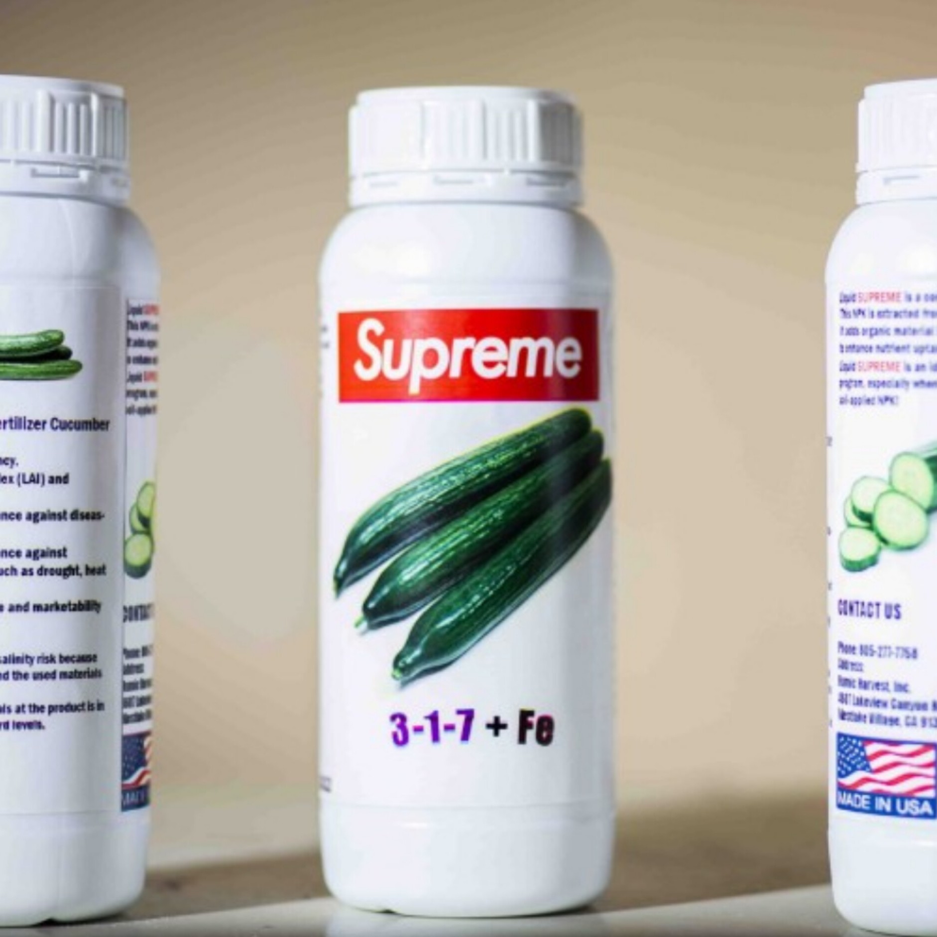 کود مخصوص خیار  آمریکایی سوپرمی یک لیتری 