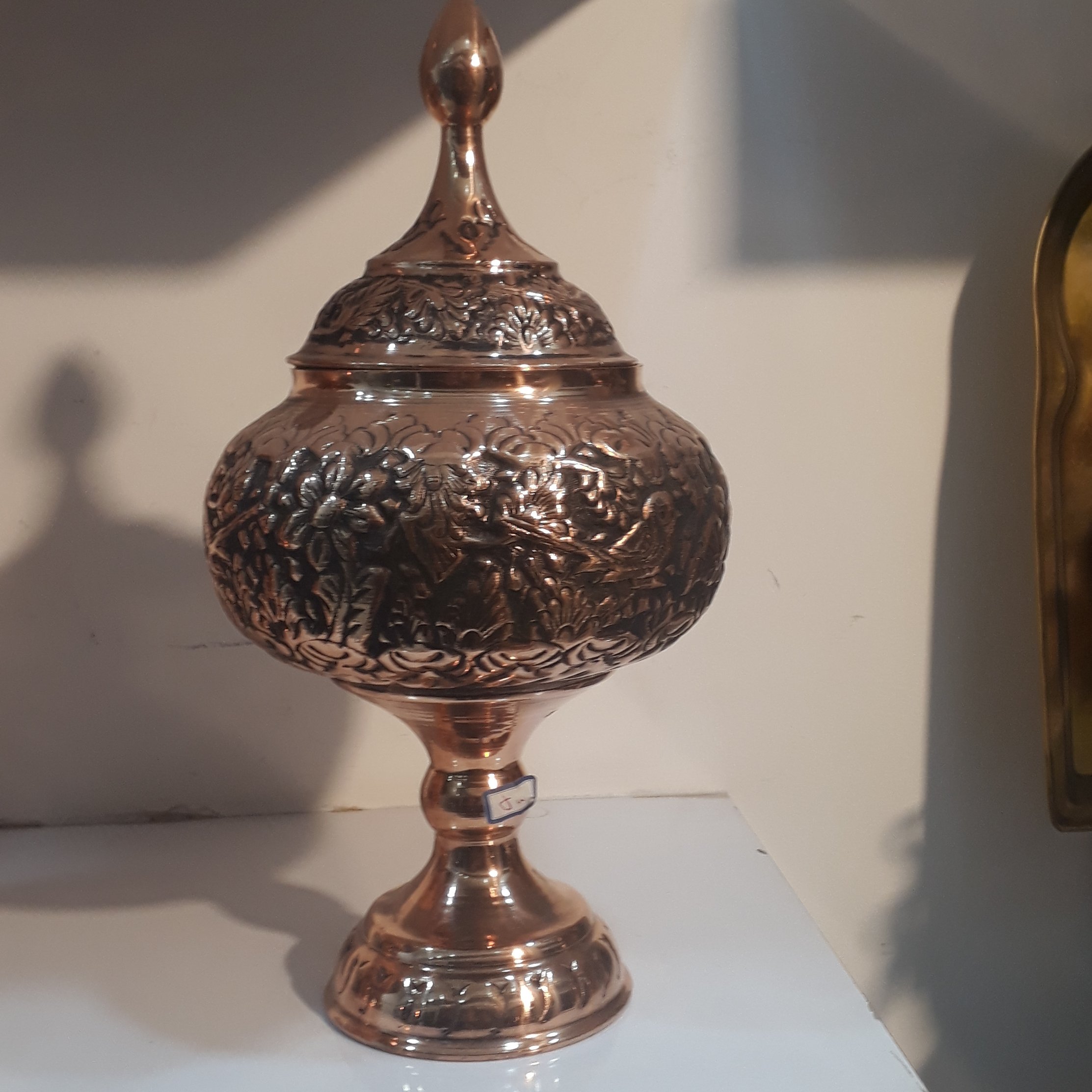 گز خوری مسی قلمکار سایز 3