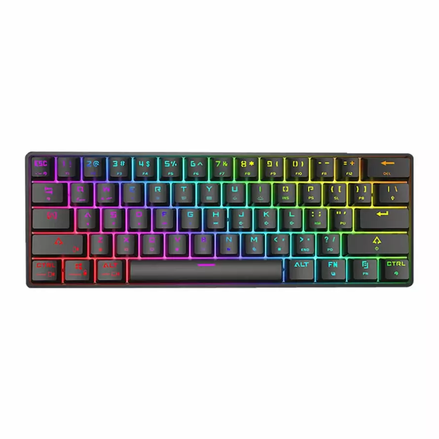 کیبورد گیمینگ مکانیکال DK61 Blue Switch