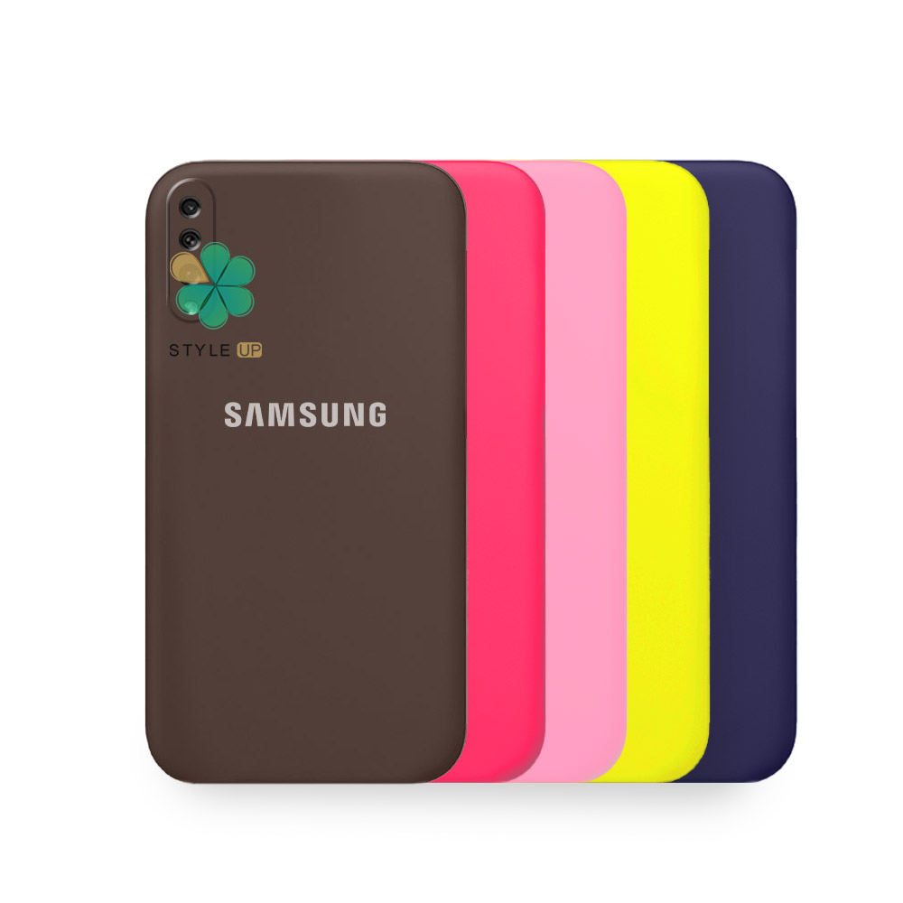 قاب گوشی سامسونگ Samsung Galaxy A70s مدل سیلیکونی محافظ لنز دار
