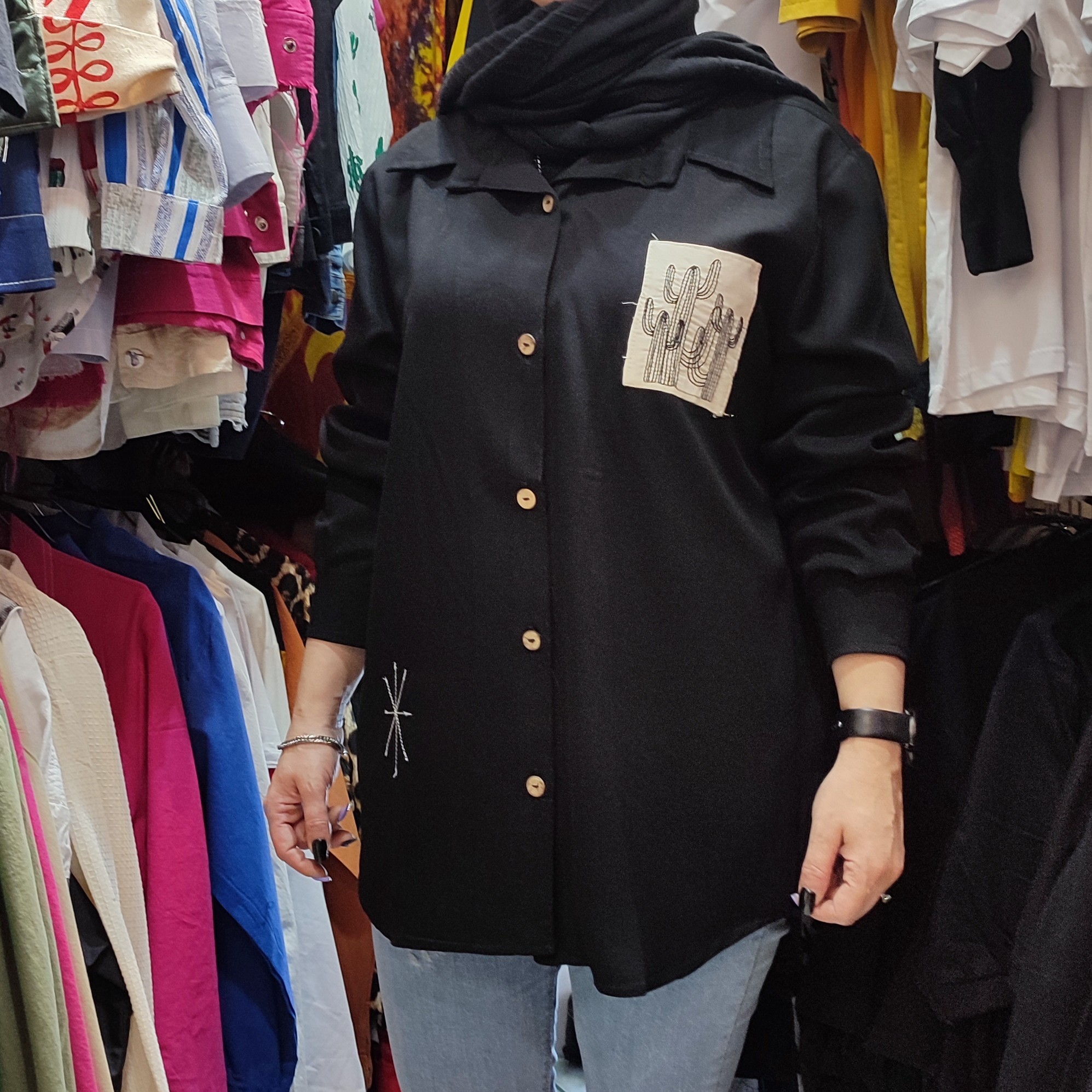 مانتو تابستانی خنک(محرمی)